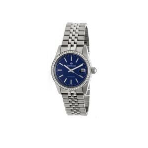 Empress Constance Automatic Crystal Blue Dial Stainless Steel Women’s Watch